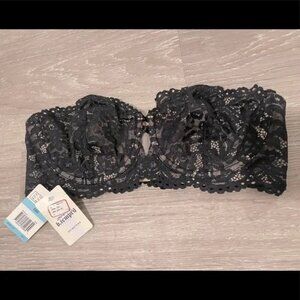 B. Tempt’d Strapless Black Lace Bra